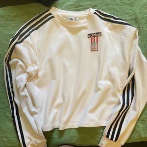 Adidas cropped sweatshirt
